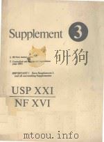 SUPPLEMENT 3   1985  PDF电子版封面     