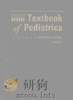 TEXTBOOK OF PEDIATRICS FOURTEENTH EDITION（1992 PDF版）
