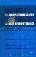 HANDBOOK OF ELECTROENCEPHALOGRAPHY AND CLINICAL NEUROPHYSIOLOGY VOLUME 15 PART B（1972 PDF版）