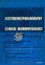 HANDBOOK OF ELECTROENCEPHALOGRAPHY AND CLINICAL NEUROPHYSIOLOGY VOLUME 4 PART B（1972 PDF版）
