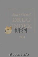 AMERICAN DRUG INDEX 28TH EDITION（1984 PDF版）