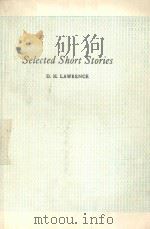 SELECTED SHORT STORIES   1989  PDF电子版封面    D.H.LAWRENCE 