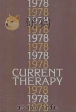 CURRENT THERAPY   1978  PDF电子版封面  0721626637  FREDERIC C.BARTTER 