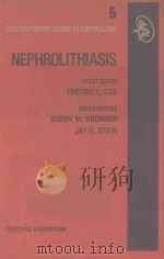NEPHROLITHIASIS   1980  PDF电子版封面  0443080488  FREDRIC L.COE 