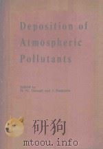 DEPOSITION OF ATMOSPHERIC POLLUTANTS（1982 PDF版）