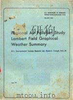 REGIONAL AIR POLLUTION STUDY LAMBERT FIELD GRAPHICAL WEATHER SUMMARY   1979  PDF电子版封面     