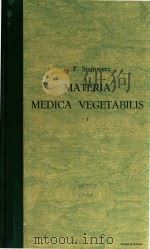 MATERIA MEDICA VEGETABILIS I（1954 PDF版）
