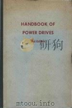 Handbook of power drives 2nd Edition   1978  PDF电子版封面     