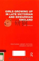 GIRLS GROWING UP IN LATE VICTORIAN AND EDWARDIAN ENGLAND VOLUME 14（1981 PDF版）