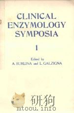 CLINICAL ENZYMOLOGY SYMPOSIA 1（1977 PDF版）