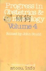 PROGRESS IN OBSTETRICS AND GYNAECOLOGY VOLUME 4（1984 PDF版）