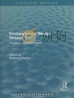 ENVIRONMENTAL DESIGN RESEARCH VOLUME I-SELECTED PAPERS（1973 PDF版）
