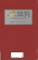 EARLY FRENCH TRISTAN POEMS VOLUME 2   1998  PDF电子版封面  0859915425  NORRIS J.LACY 