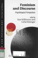 FEMINISM AND DISCOURSE PSYCHOLOGICAL PERSPECTIVES（1995 PDF版）