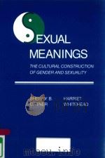 SEXUAL MEANINGS THE CULTURAL CONSTRUCTION OF GENDER AND SEXUALITY（1981 PDF版）