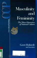 MASCULINITY AND FEMININITY:THE TABOO DIMENSION OF NATIONAL CULTURES（1998 PDF版）