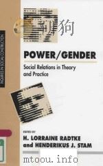 POWER GENDER SOCIAL RELATIONS IN THEORY AND PRACTICE   1994  PDF电子版封面  9780803986756  H.LORRAINE RADTKE AND HENDERIK 