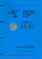 GENDER ISSUES IN THE WORLD OF WORK（1995 PDF版）