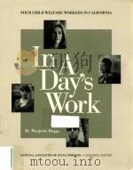 IN A DAY'S WORK   1996  PDF电子版封面  936434961   