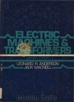Electric machines and transformers (Second Edition)（1988 PDF版）