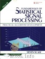 Fundamentals of statistical signal processing (Volume III)（1993 PDF版）