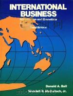 INTERNATIONAL BUSINESS INTRODUCTION AND ESSENTIALS   1988  PDF电子版封面  0256058253  DONALD A.BALL 