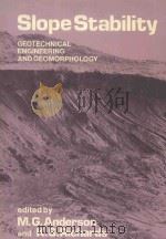 SLOPE STABILITY GEOTECHNICAL ENGINEERING AND GEOMORPHOLOGY（1987 PDF版）