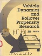 VEHICLE DYNAMICS AND ROLLOVER PROPENSITY RESEARCH（1992 PDF版）