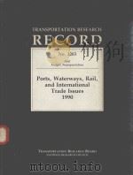 TRANSPORTATION RESEARCH RECORD   1990  PDF电子版封面  0309050197   