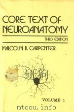 CORE TEXT OF NEUROANATOMY  THIRD EDITION  VOLUME 1（1985 PDF版）