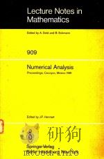NUMERICAL ANALYSIS   1982  PDF电子版封面  354011193X  J.P.HENNART 