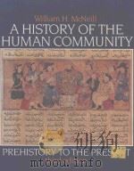 THIRD EDITION A HISTORY OF THE HUMAN COMMUNITY PREHISTORY TO THE PRESENT   1990  PDF电子版封面  0133913015   