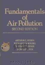 FUNDAMENTALS OF AIR POLLUTION SECOND EDITION   1984  PDF电子版封面  012666580X   