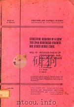 STRUCTURAL BEHAVIOR OF A SKEW TWO SPAN REINFORCED CONCRETE BOX GIRDER BRIDGE MODEL VOL IV   1980  PDF电子版封面    A.C.SCORDELIS 
