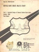 BICYCLE-SAFE GRATE INLETS STUDY   1980  PDF电子版封面     