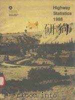 HIGHWAY STATISTICS 1988（1988 PDF版）