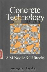 CONCRETE TECHNOLOGY（1987 PDF版）