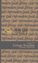 URBAN MANAGEMENT A GUIDE TO INFORMATION SOURCES（1979 PDF版）