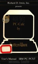 PC-CALC BY PUTTONWARE   1986  PDF电子版封面  0256057486   