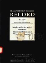 MODERN GEOTECHNICAL METHODS:INSTRUMENTATION AND VIBRATORY HAMMERS 1990   1990  PDF电子版封面  030905057X   