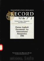 POROUS ASPHALT PAVEMENTS:AN INTERNATIONAL PERSPECTIVE 1990（1990 PDF版）