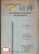 THE COMMONALITY OF EARTHQUAKE AND WIND ANALYSIS   1980  PDF电子版封面     