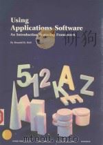 USING APPLICATIONS SOFTWARE AN INTRODUCTION FEATURING FRAMEWORK   1986  PDF电子版封面  0070044279  DONALD H.BEIL 
