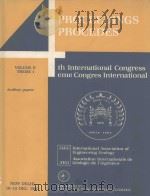 PROCEEDINGS PROCEDES THE INTERNATIONAL CONGRESS EME CONGRES INTERNATIONAL VOLUME II THEME 1   1982  PDF电子版封面     