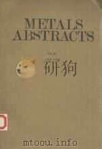 METALS ABSTRACTS   1988  PDF电子版封面    H.DAVID CHAFE 