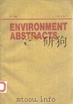 ENVIRONMENT ABSTRACTS   1988  PDF电子版封面     