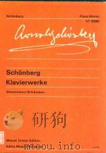 Arnold  Schonberg     PDF电子版封面    Klavierwerke  Piano  Works 