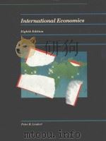 INTERNATIONAL ECONOMICS   1986  PDF电子版封面  0256033420   