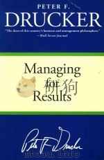 MANAGING FOR RESULTS ECONOMIC TASKS AND RISK-TAKING DECISIONS（1986 PDF版）
