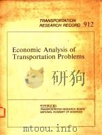ECONOMIC ANALYSIS OF TRANSPORTATION PROBLEMS   1983  PDF电子版封面  0309035554   